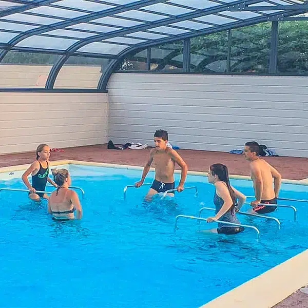 aquabike indoor pool in Vendée