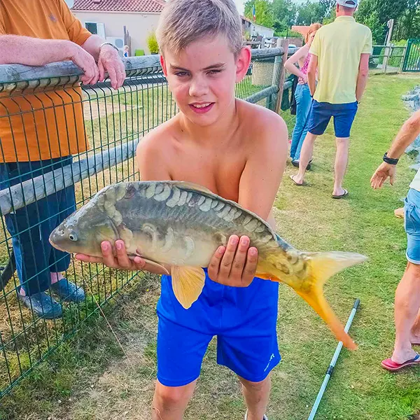 fishing campsite near Puy du Fou