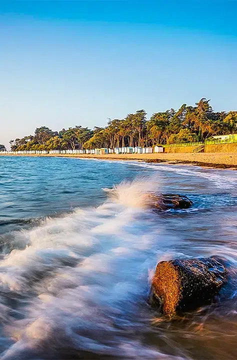 beautiful beaches bordered by the Atlantic