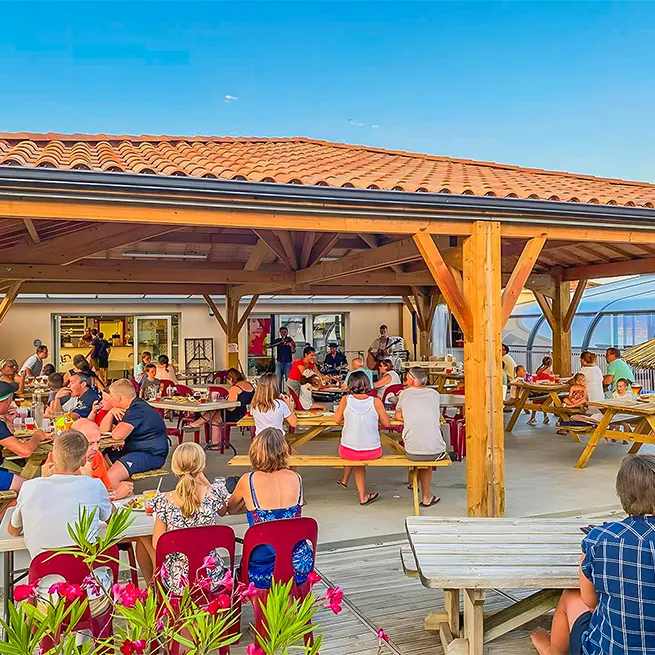 le camping snack bar
