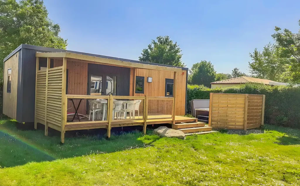 Mobil-home LUXE 3 Ch 6 Pers.– Private Spa