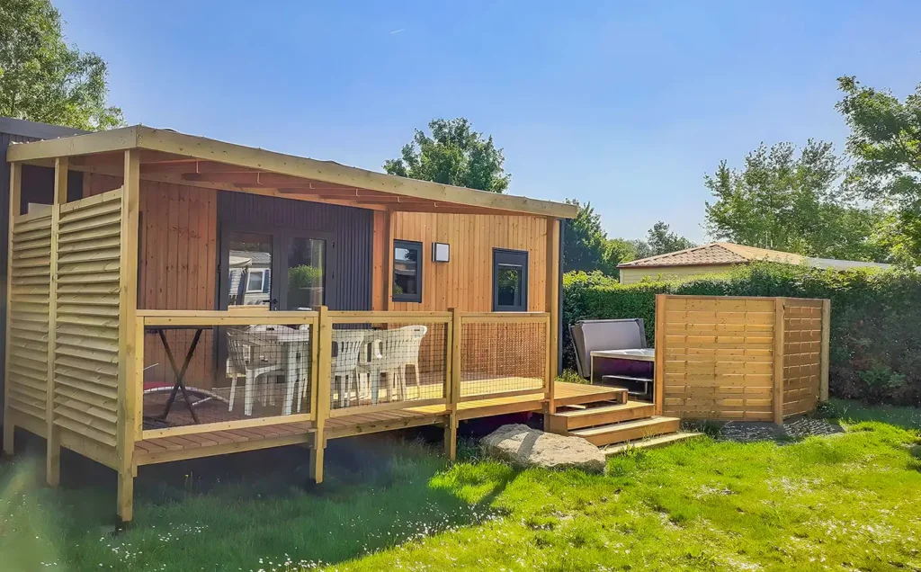 Mobil-home LUXE 3 Ch 6 Pers.– Private Spa