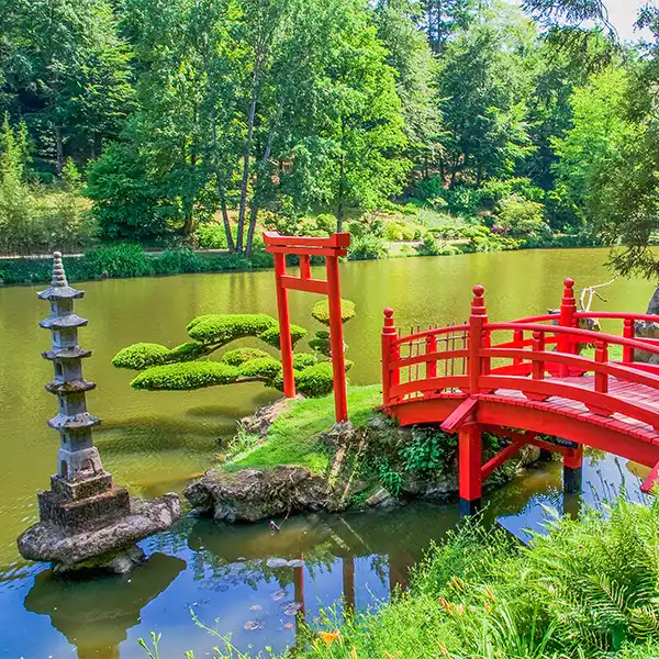 oriental park of Maulevrier