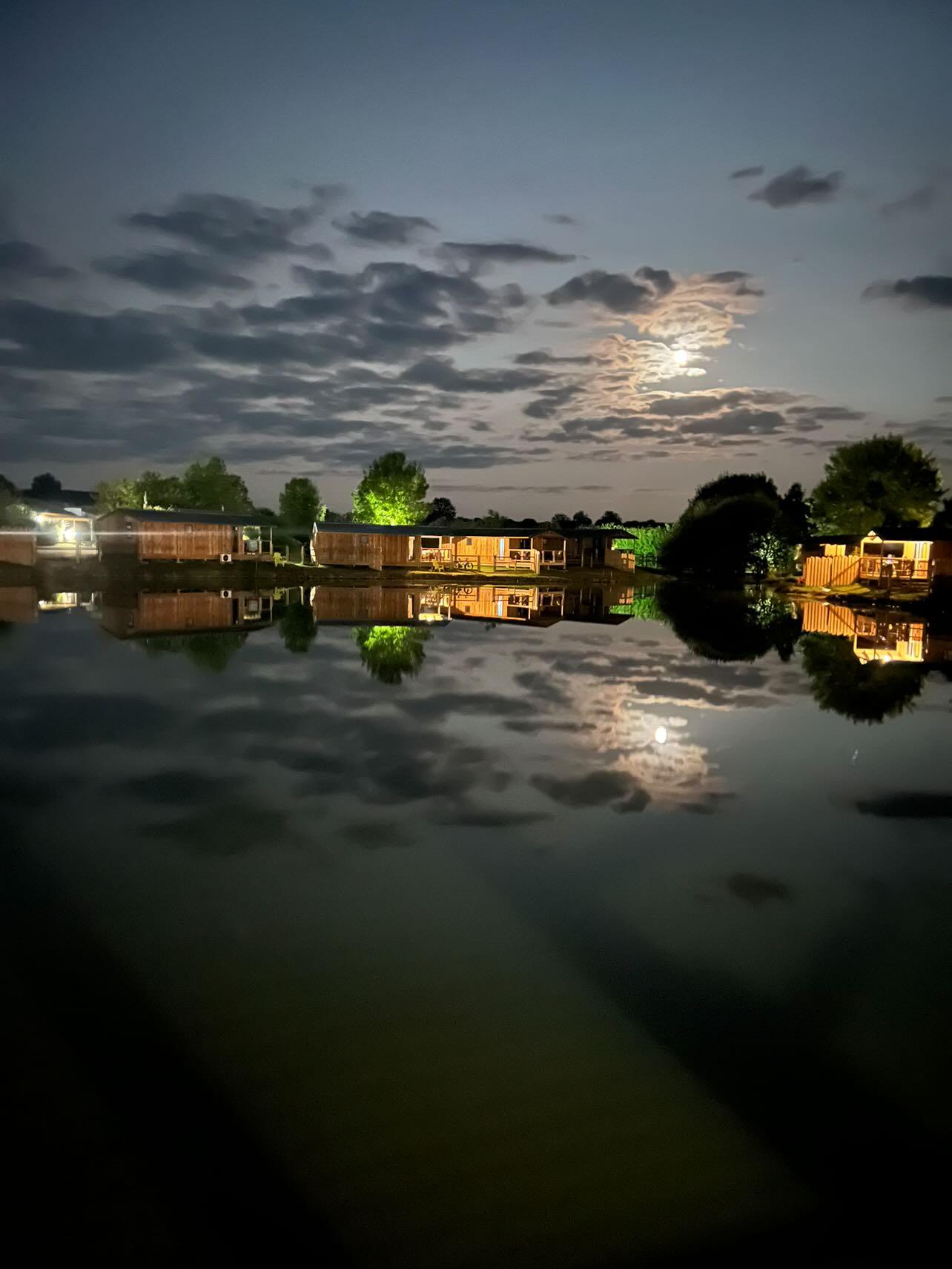 peaceful night at camping la Motte