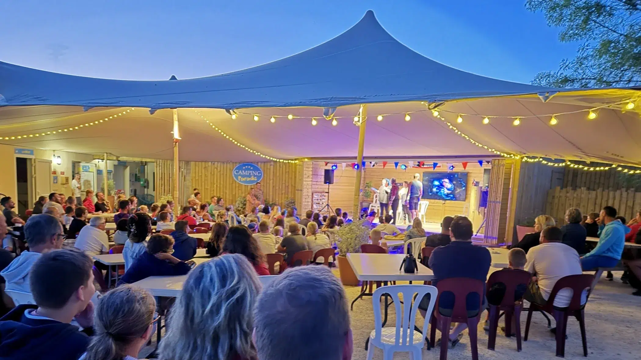 soirée animation au camping