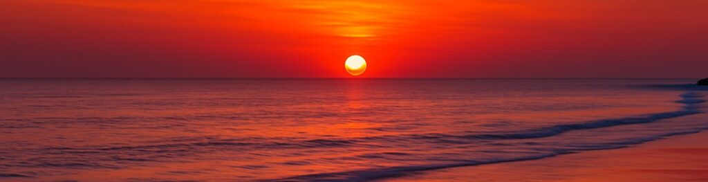 Coucher de soleil en Vendée
