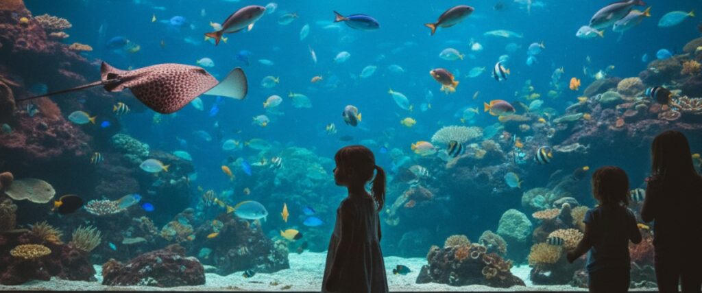 visite de l'aquarium de vendée