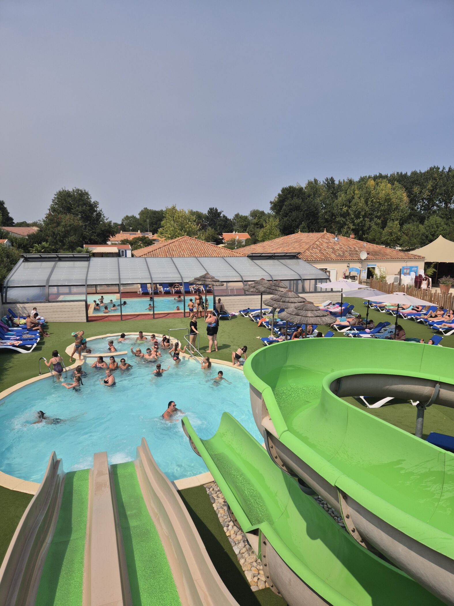 campsite with a pool in Vendée