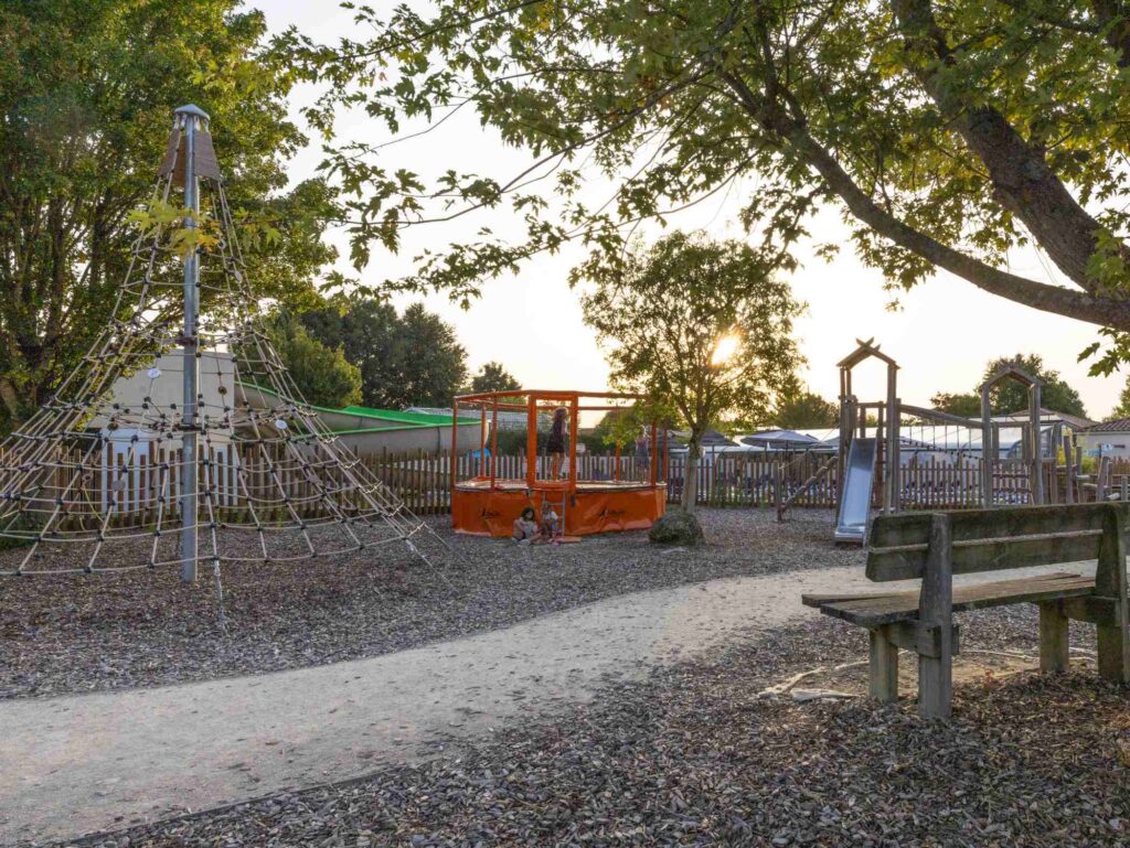children's play area, campsite, Puy du Fou