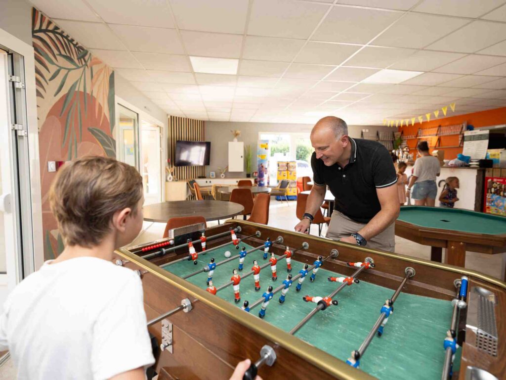 table football campsite Puy du Fou