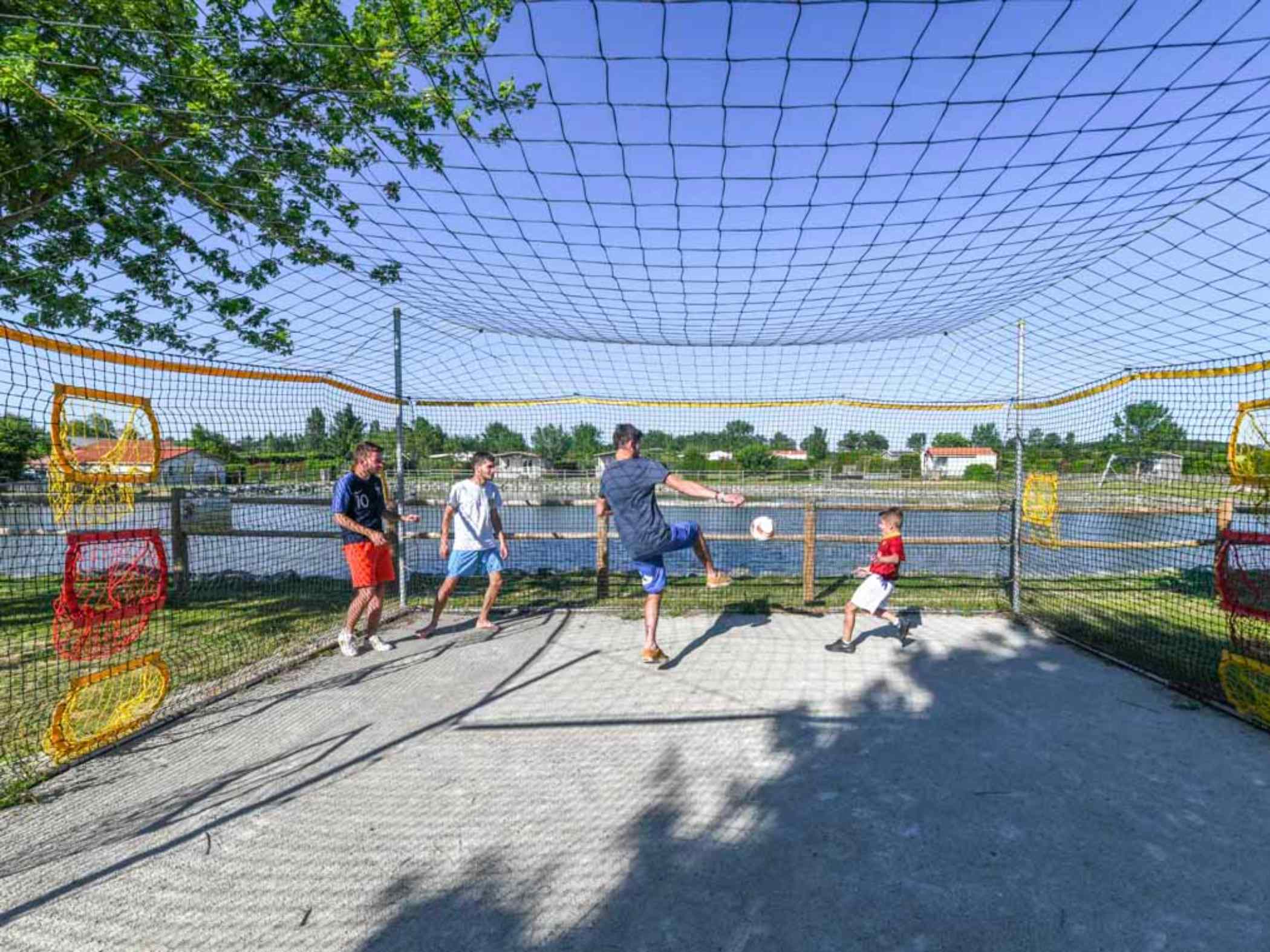 sports ground campsite Puy du Fou
